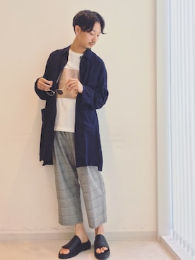 黒坂学さん（メンズ・171cm）の夏コーディネート