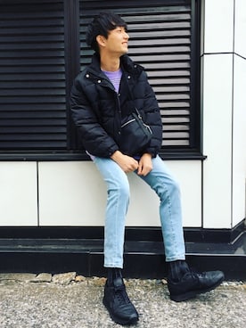 「シンプルおしゃれが好き」｜黒坂学さん（メンズ・171cm）の秋コーディネート