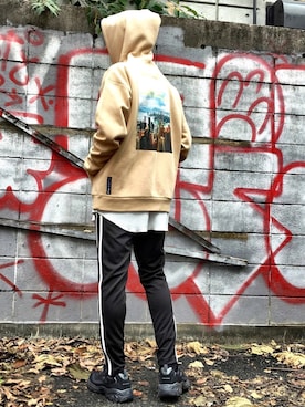 黒坂学さん（メンズ・171cm）の冬コーディネート