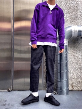 黒坂学さん（メンズ・171cm）の冬コーディネート