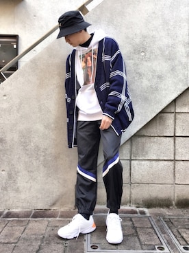 黒坂学さん（メンズ・171cm）の冬コーディネート