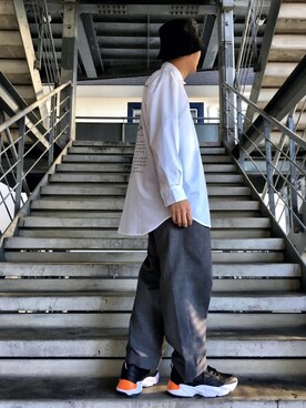 黒坂学さん（メンズ・171cm）の冬コーディネート