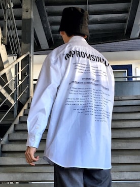 黒坂学さん（メンズ・171cm）の冬コーディネート