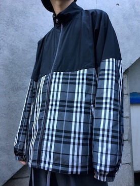 「WEGO（ウィゴー）のアイテム（ブルゾン）」を使った、黒坂学さん（メンズ・171cm）の冬コーディネート