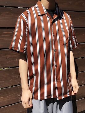 「WEGO（ウィゴー）のアイテム（Tシャツ/カットソー）」を使った、黒坂学さん（メンズ・171cm）の春コーディネート