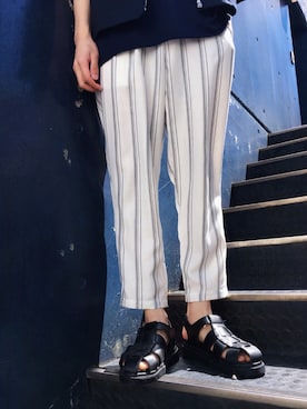 黒坂学さん(メンズ・171cm)の春コーディネート