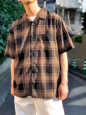 黒坂学さん(メンズ・171cm)の夏コーディネート