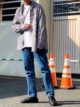 黒坂学さん（メンズ・171cm）の秋コーディネート