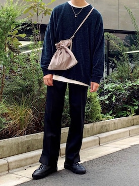黒坂学さん(メンズ・171cm)の秋コーディネート