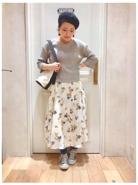 NAOKO.sさん（レディース・158cm）の春コーディネート