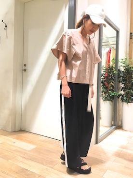 NAOKO.sさん（レディース・158cm）の夏コーディネート