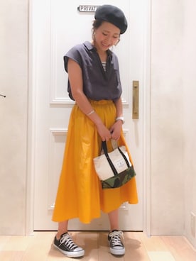 NAOKO.sさん（レディース・158cm）の夏コーディネート