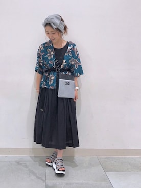 NAOKO.sさん（レディース・158cm）の夏コーディネート