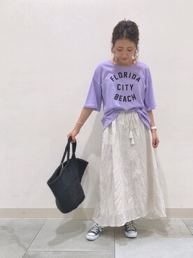 NAOKO.sさん（レディース・158cm）の夏コーディネート