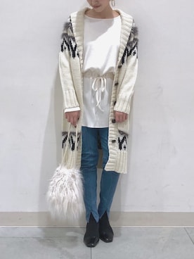 NAOKO.sさん（レディース・158cm）の冬コーディネート