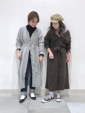 NAOKO.sさん（レディース・158cm）の冬コーディネート