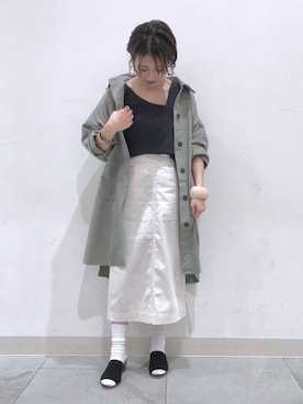 「アイテム（ブルゾン）」を使った、NAOKO.sさん（レディース・158cm・30代）の冬コーディネート