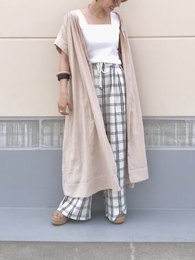 NAOKO.sさん(レディース・157cm)の夏コーディネート
