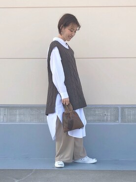 NAOKO.sさん（レディース・158cm）の冬コーディネート