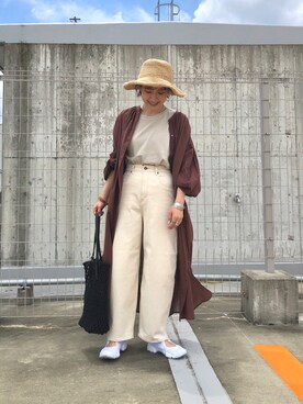 NAOKO.sさん（レディース・158cm）の夏コーディネート