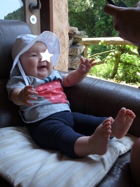 「baby GAP」｜rikoさん（キッズ・70cm）の夏コーディネート