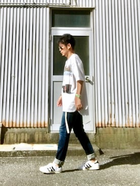 「MOERY（モエリー）のアイテム」を使った、HIROさん（メンズ・174cm）の夏コーディネート