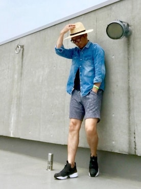 「jump（ジャンプ）のアイテム」を使った、HIROさん（メンズ・174cm）の夏コーディネート