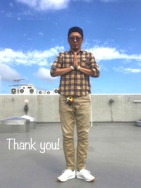 「7union」｜HIROさん（メンズ・174cm）の秋コーディネート