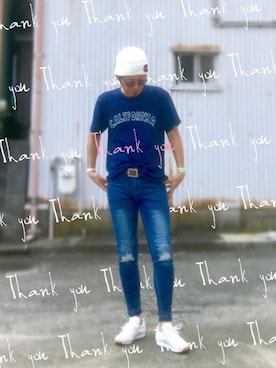 「ARIGATO（アリガトウ）のアイテム」を使った、HIROさん（メンズ・174cm）の秋コーディネート