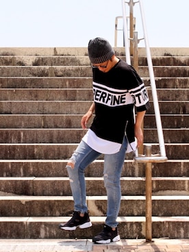 「Number8（ナンバーエイト）のアイテム」を使った、HIROさん（メンズ・174cm）の夏コーディネート