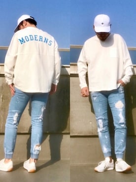 「attack the mind 7（アタックザマインドセブン）のアイテム」を使った、HIROさん（メンズ・174cm）の春コーディネート