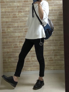 「LIDNM（リドム）のアイテム（財布/小物）」を使った、シンシンさん（メンズ・177cm）の夏コーディネート