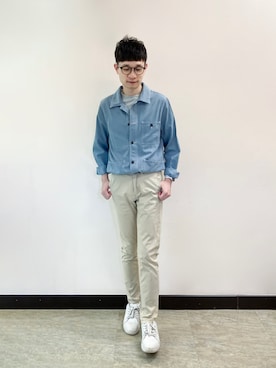 「Life8（ライフエイト）のアイテム」を使った、KCBBさん（メンズ・170cm）の春コーディネート