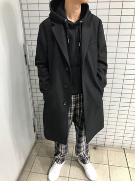 バスケットマンさん(メンズ・174cm)の冬コーディネート