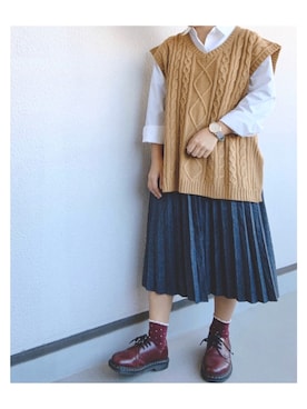 Israndonさん（レディース・155cm）の秋コーディネート