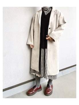 Israndonさん（レディース・155cm）の冬コーディネート