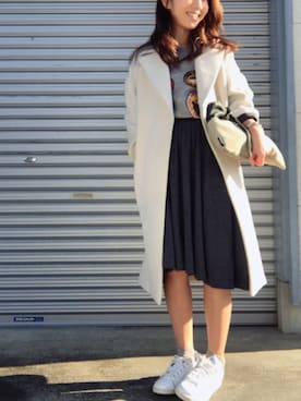 a。さん（レディース・155cm）の冬コーディネート