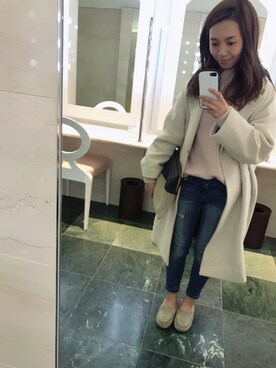 a。さん（レディース・155cm）の冬コーディネート