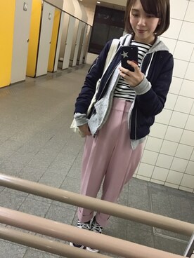 a。さん（レディース・155cm）の春コーディネート