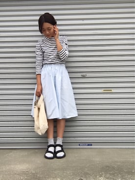 a。さん（レディース・155cm）の春コーディネート