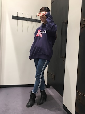 KAXXHAさん（メンズ・160cm）の冬コーディネート