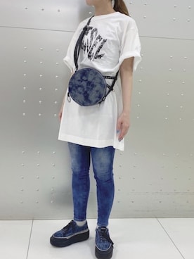 KAXXHAさん（レディース・160cm）の夏コーディネート