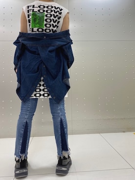 KAXXHAさん（レディース・160cm）の夏コーディネート