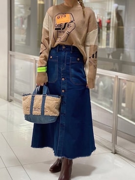 KAXXHAさん(レディース・160cm)の秋コーディネート