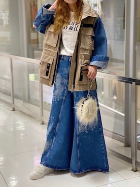 KAXXHAさん（レディース・160cm）の秋コーディネート