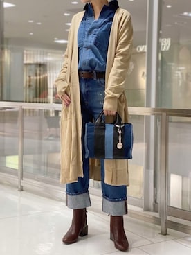 KAXXHAさん（レディース・160cm）の秋コーディネート