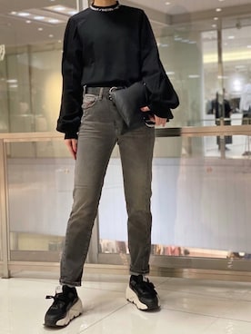 KAXXHAさん（レディース・160cm）の冬コーディネート