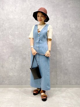 Hiromさん(レディース・154cm)の春コーディネート