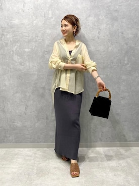 Hiromさん（レディース・154cm）の夏コーディネート