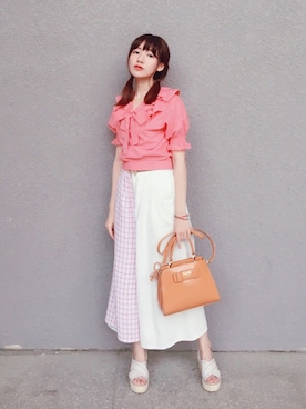 Mistyaliaさん（レディース・160cm）の夏コーディネート